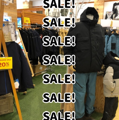 本日よりSALEスタート👏