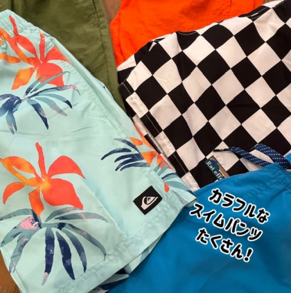夏休みに向けて！スイムウェア入荷してます🍉