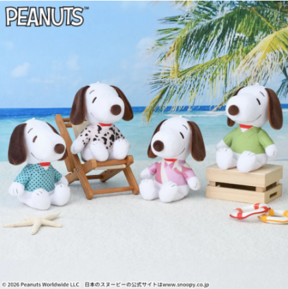 【SNOOPY景品】　8月の新アイテム入荷しました！