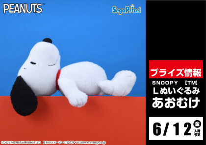 【SNOOPY景品】 6月の新アイテム入荷しました!