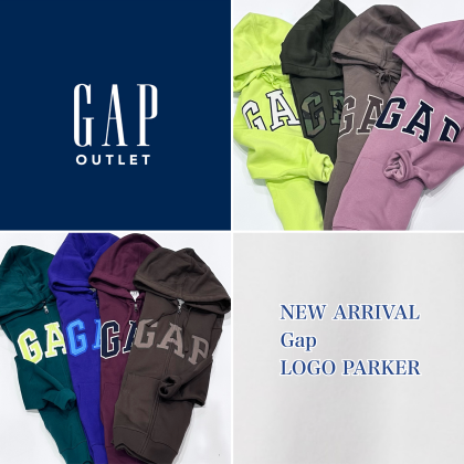 【新作入荷‼︎】大人気GAPロゴパーカーにNEWカラー登場🌈