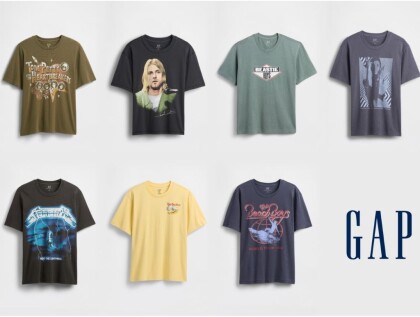 【新作情報】話題沸騰！🎸【Gap × 伝説のアーティスト】「Vintage Music Tees」コレクション登場🎧✨