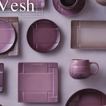 ル・クルーゼ　ストーンウェアコレクション『Mesh』新入荷!!