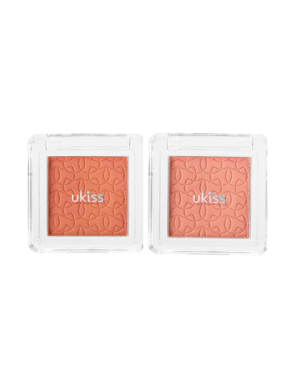 【50%OFF】🧡ukiss キャットミニアイカラー アイシャドウ&ミニチーク