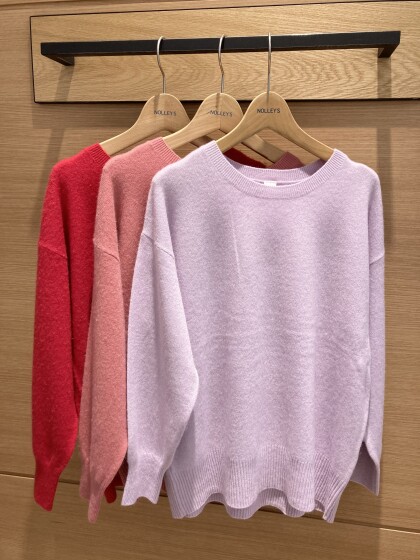⭐️ウールxカシミヤクルーネックニット⭐️