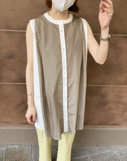 30%off⭐️バイカラータックチュニック⭐️