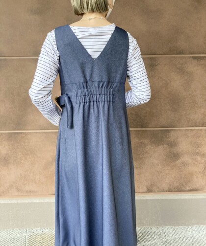 50%off⭐️デニムライクジャンスカ⭐️