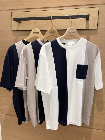 Men's⭐️マルチストライプTシャツ