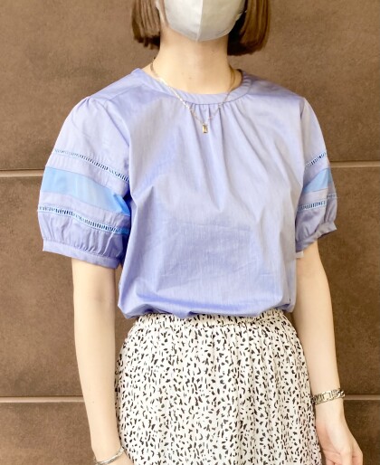 💙お袖ボリュームxレースブラウス💙