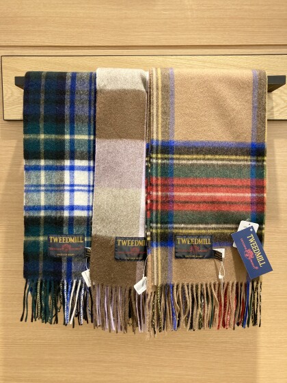 ⛄️TWEEDMILLチェックストール⛄️