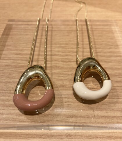❤️オーバルネックレス