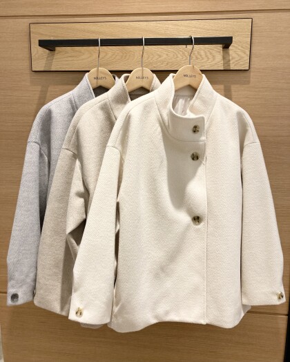 ⭐️スタンドネックショートコート⭐️