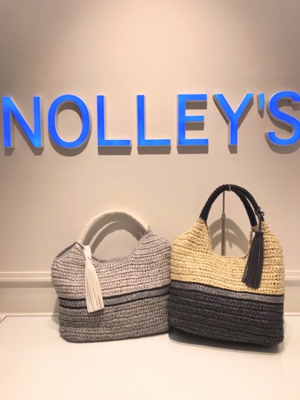 タッセル付 バイカラーカゴバッグ ノーリーズアウトレット ショップトピックス グランベリーパーク