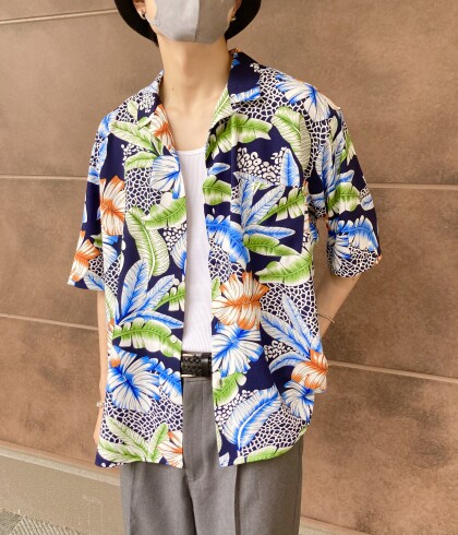 Men's⭐️アロハオープンカラーシャツ