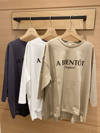 30%off⭐️6分袖ロゴT⭐️