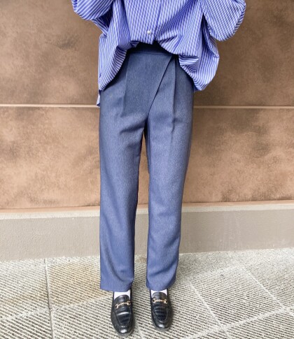 50%off⭐️デニムライクカシュクールパンツ⭐️
