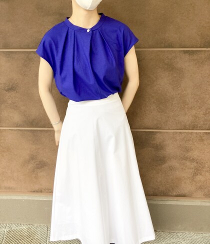 30%off💙デザインボタンカットソー💙