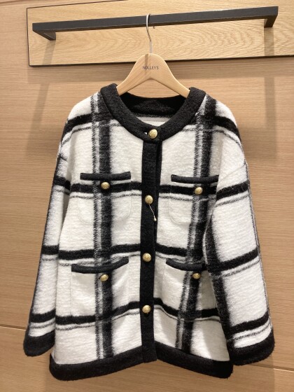 40%off⭐️チェックニットジャケット⭐️