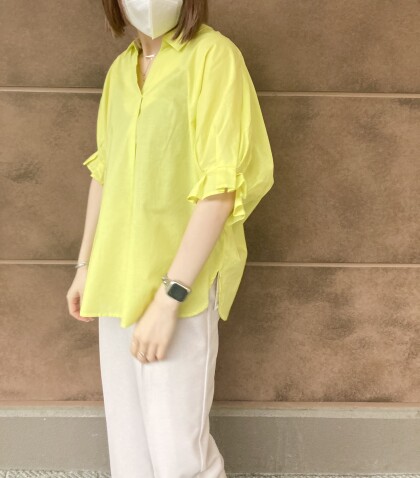 🌻袖タックシャツ🌻