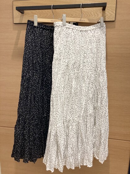 20%off💛ドットxティアードスカート💛