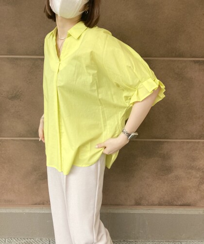 🌻袖タックシャツ🌻