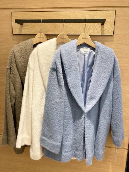60%off⭐️シャギーショールカラーコート⭐️