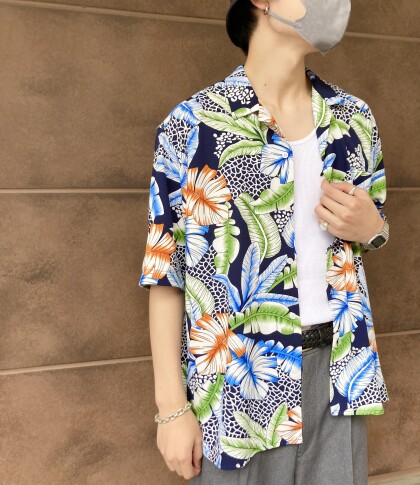 Men's⭐️アロハオープンカラーシャツ
