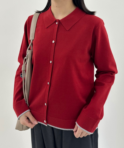 衿付きカーディガン🌷