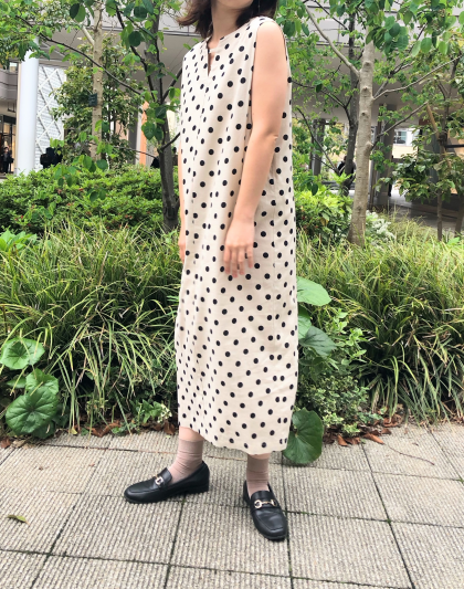 30%off💛ドットワンピース 💛