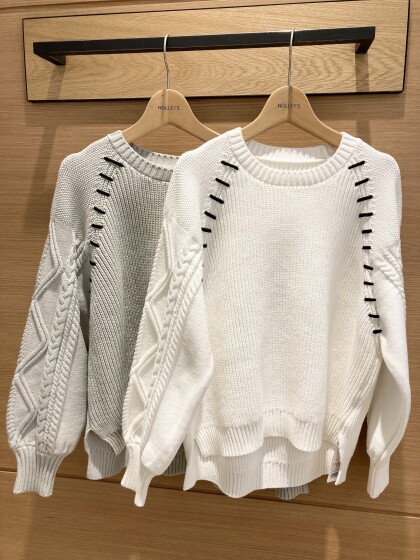 ⭐️ステッチラグランニット⭐️