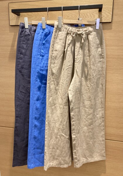 新色追加⭐️リネンセミワイドパンツ⭐️