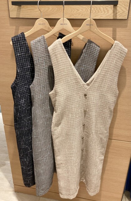 50%off💛メタルボタンxツイードジャンスカ💛