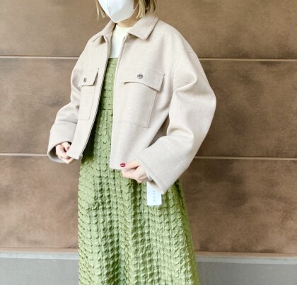 40%off⭐️ステンカラーショートブルゾン⭐️