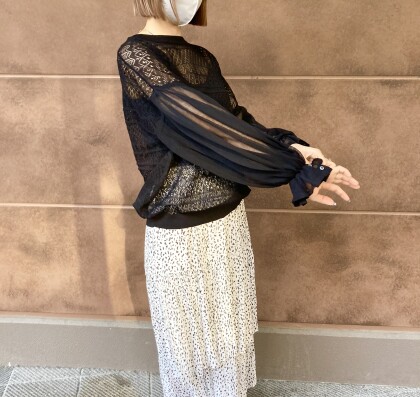 30%off⭐️シアーカギ針編みニット⭐️