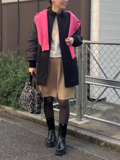 冬のカジュアルコート!