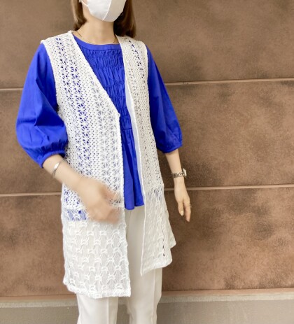 30%off💙レースジレ💙