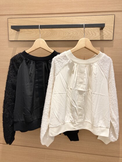 💛ヘアリー切替2wayカーディガン💛