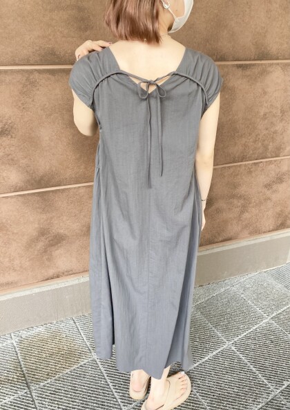 20%off⭐️リネンライクギャザーワンピース⭐️
