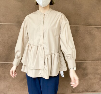 💛アシンメトリーティアードシャツ💛
