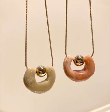 ⭐️マーブルカラーネックレス⭐️