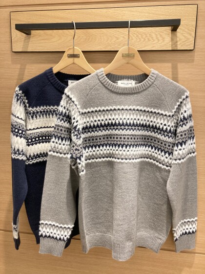 Men's⭐️3色ジャガードニット⭐️