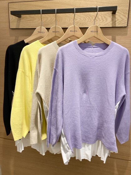 💛バックパール切替ドッキングプルオーバー💛