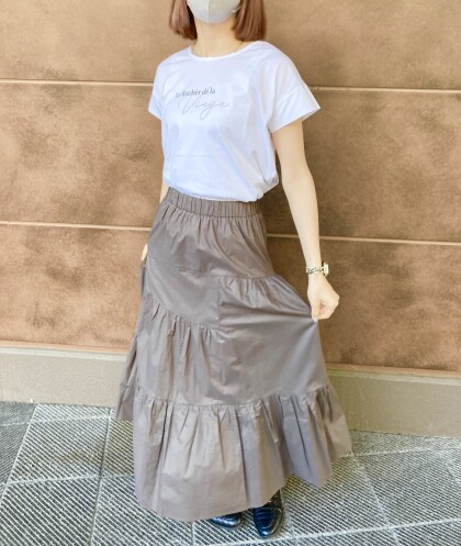 30%off💛変形ティアードスカート💛