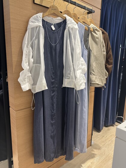 涼しげに纏う、抜け感ワンピース🎵
