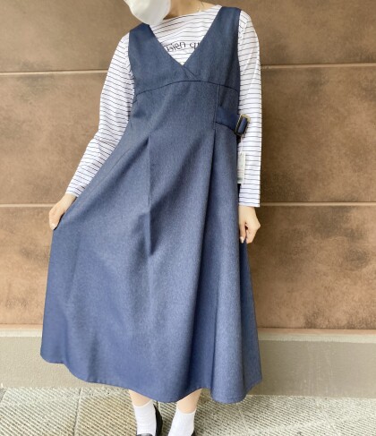 50%off⭐️デニムライクジャンスカ⭐️