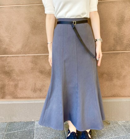 50%off✨ベルト付きマーメイドスカート