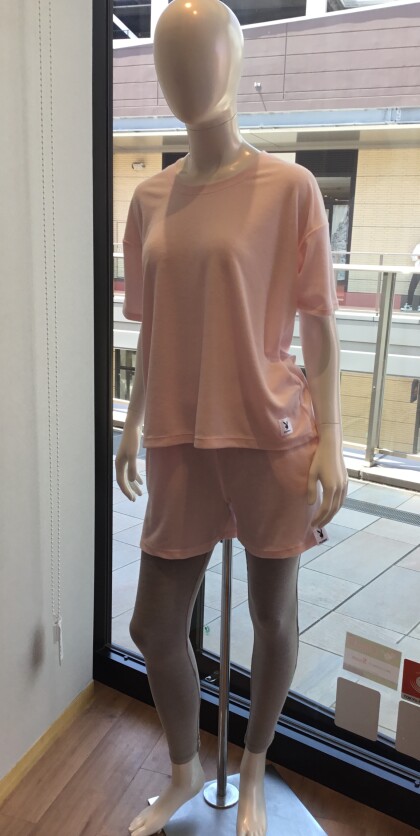 <PLAY BOY>半袖ルームシャツ＆ショートパンツ✨
