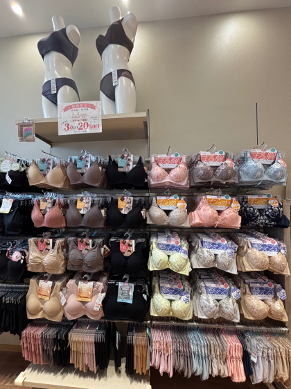 【期間限定】ブラ＆ショーツ3点以上20%OFF‼️
