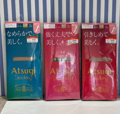 【ATSUGI STOCKING】 ひざ下ストッキング✨夏