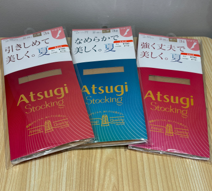 【ATSUGI STOCKING】 ひざ下ストッキング✨夏